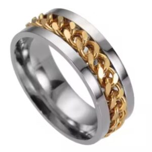 Fidget Ring – Chain Spinner