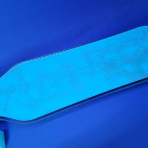 40″ Platypus Blue Marble resin Longboard, Closeout
