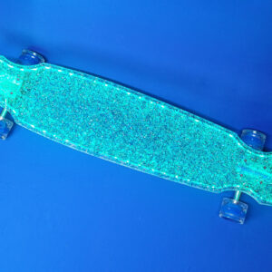 LED Sparkle Glitter Custom Longboard