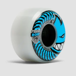 Spitfire Wheels 80HD Charger Conical Clear / Blue Skateboard Wheels – 54mm 80d (Set of 4)