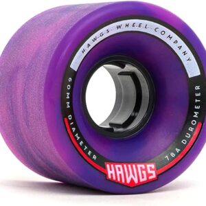 Hawgs Chubby Hawg 60Mm 78A Purple Swirl Wheels