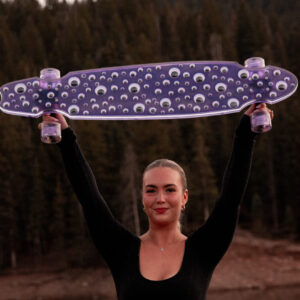 Googly Eyes Custom Longboard skateboards