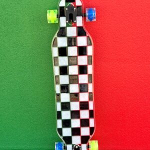 Vans Checkered Custom Longboard Dancing