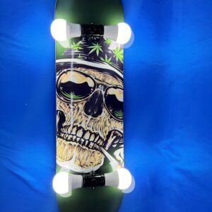 Skateboard lamp skate deck night