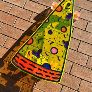 Pizza Longboard Resin Acrylic