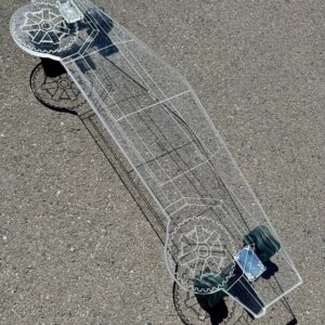 2024 Cybertruck clear acrylic ghost board