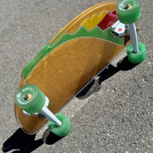 customized skateboard longboard TACO Tuesday