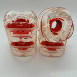 Shark Wheels Longboard 72mm Clear Red