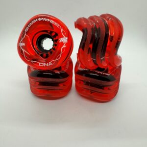 Shark Wheels Longboard 72mm Transparent Red