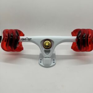 Shark Wheels Longboard 72mm Transparent Red