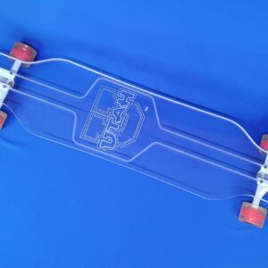 Utah State Aggies Custom Acrylic Longboard, Closeout