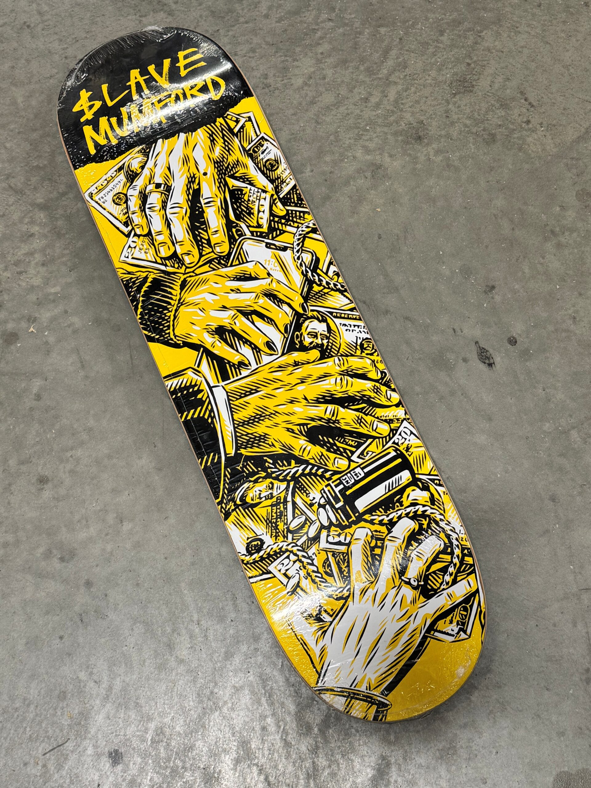SLAVE Mumford Hand in Hand Skateboard Deck