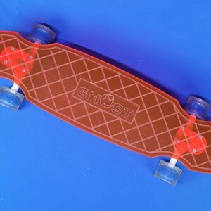 30″ Wheel Cut Ghost Waffle in Red Acrylic, Closeout