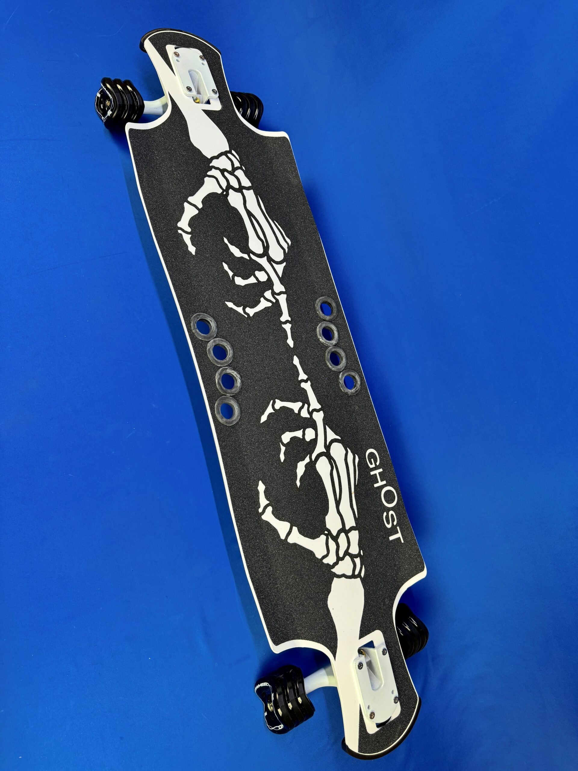 Aluminum Custom Longboard Skeleton Hands 42 Inch