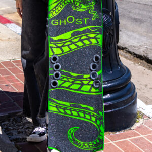 Aluminum Longboard Viper Green – 42 Inch