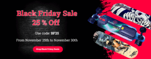 Ghost Boards Black Friday & Cyber Monday Sale 2025 — Up to 29% Off Clear Longboards & Custom Boards