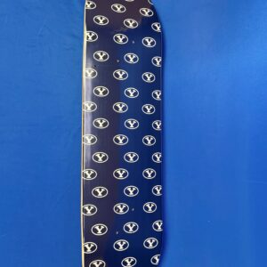 BYU mini logo Skateboards 8.5″ Deck by Ghost Boards