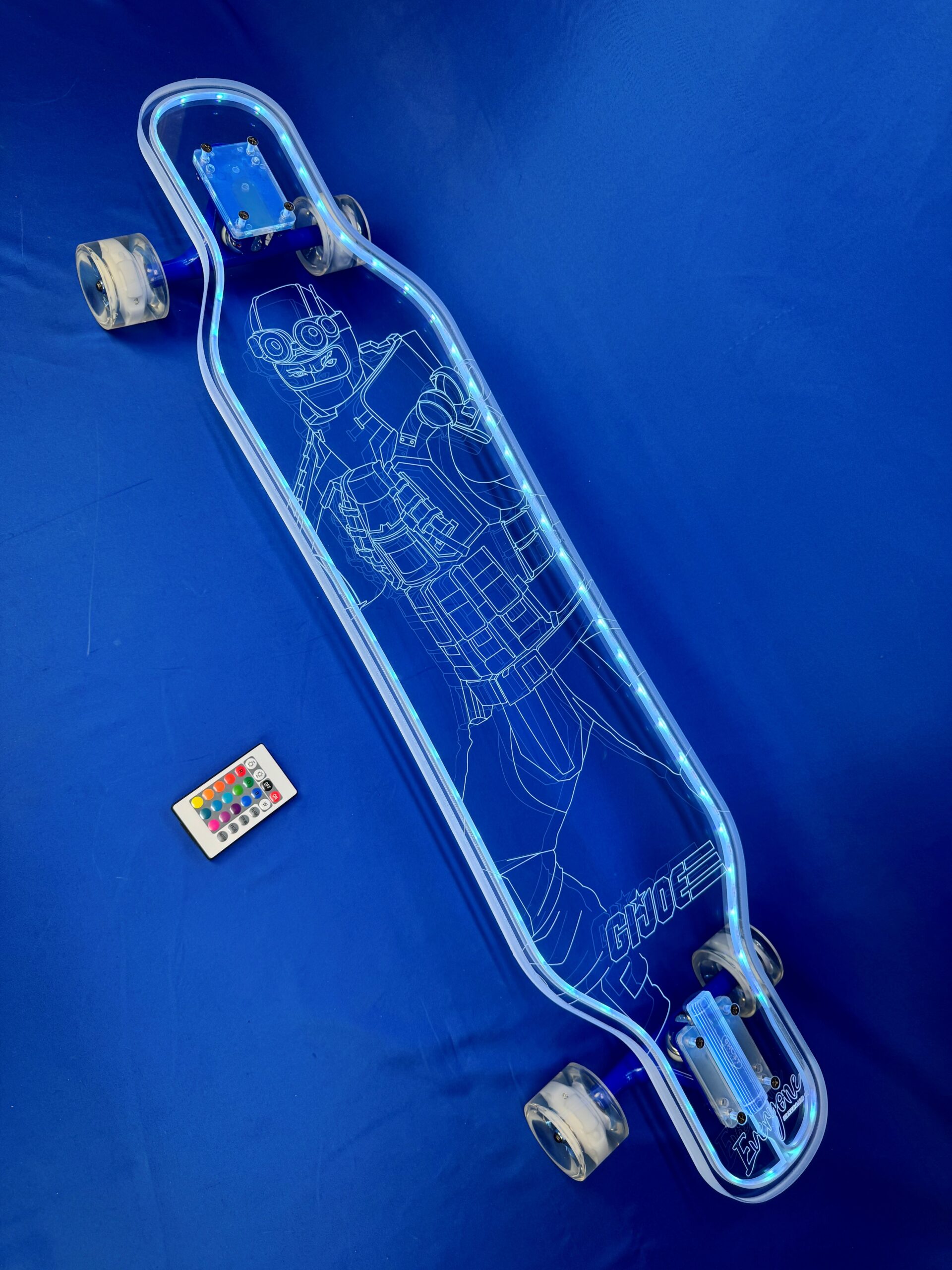 Longboard G.I. Joe x Everyone Skate x - Ghost Boards