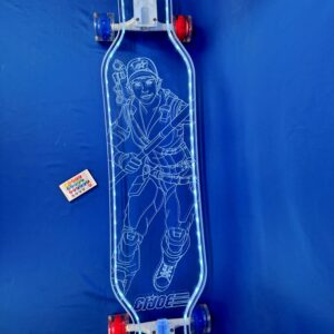 Longboard G.I. Joe x Everyone Skate x Ghost Boards– Limited Edition Lady Jaye