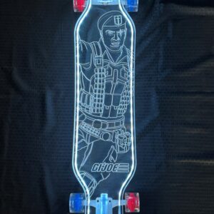 Longboard G.I. Joe x Everyone Skate x Ghost Boards Flint
