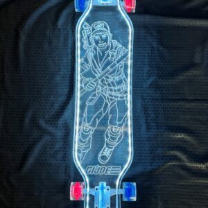 Longboard G.I. Joe x Everyone Skate x Ghost Boards– Limited Edition Lady Jaye