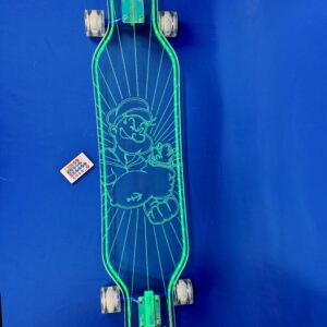 Custom LED Longboard Popeye x Everyone Skateboard x Ghost Popeye Ahoy