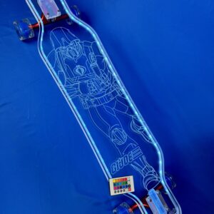 Longboard G.I. Joe x Everyone Skate x Ghost Boards Cobra Soldier