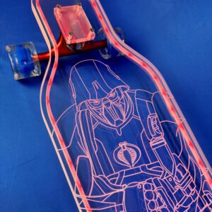 Longboard G.I. Joe x Everyone Skate x Ghost Boards Cobra Soldier