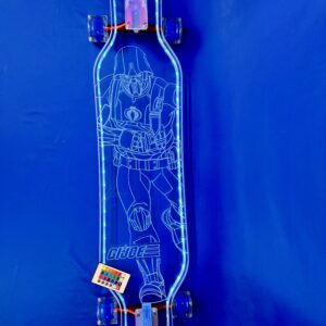 Longboard G.I. Joe x Everyone Skate x Ghost Boards Cobra Soldier