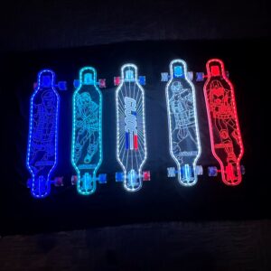 Longboard G.I. Joe x Everyone Skate x Ghost Boards Flint