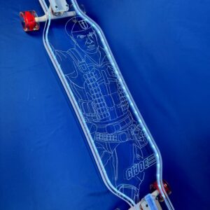 Longboard G.I. Joe x Everyone Skate x Ghost Boards Flint