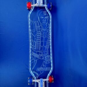 Longboard G.I. Joe x Everyone Skate x Ghost Boards Flint