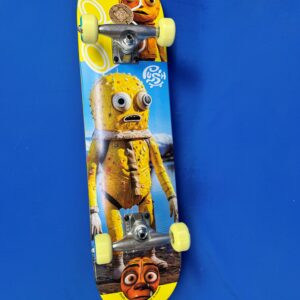 Push Yellow Man Yellow 7.25″ Complete Skateboard