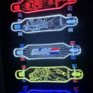Longboard G.I. Joe x Everyone Skate x Ghost Boards