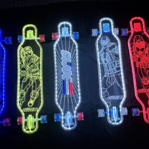 Longboard G.I. Joe x Everyone Skate x Ghost Boards– Limited Edition Lady Jaye