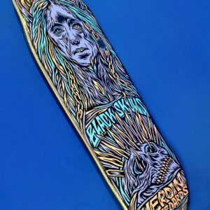 Heroin Mandy X Newell 9.25″ Skateboard Deck