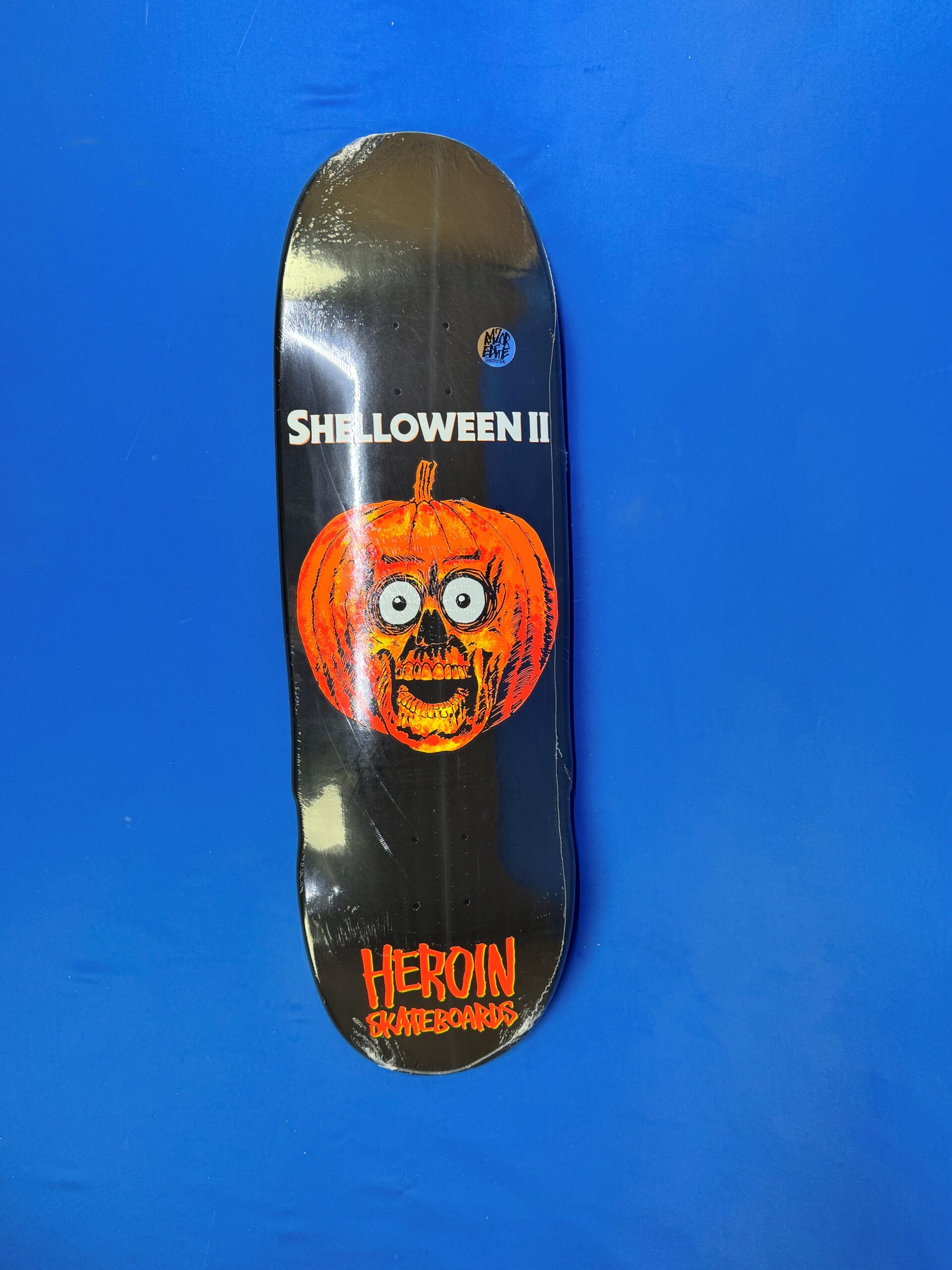 Heroin Shelloween II Egg 9.625" Skateboard Deck