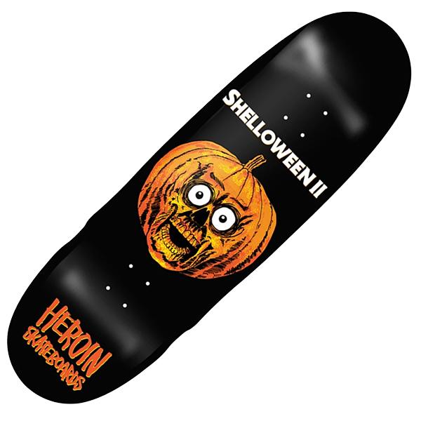 Heroin Shelloween II Egg 9.625" Skateboard Deck