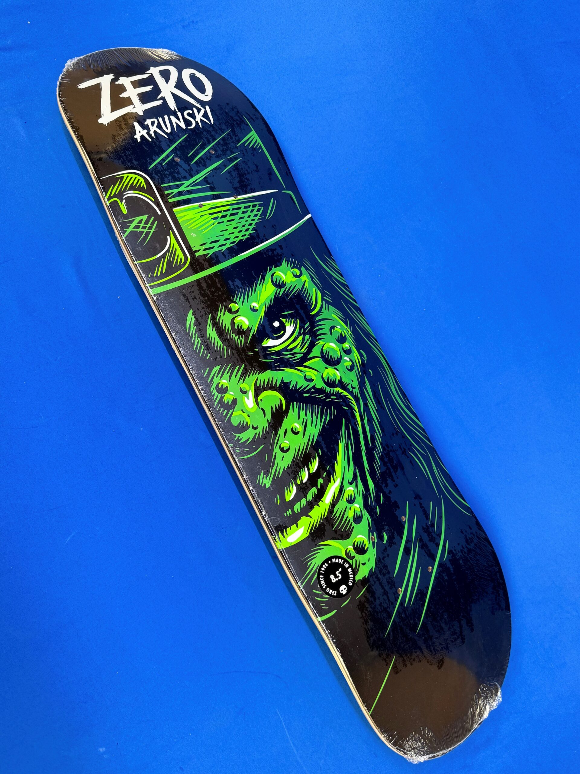 Zero Arunski Fright Night 2 Leprechaun 8.5" Skateboard Deck