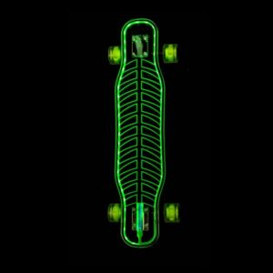 Kids 2026 longboard 32 inch LED Design Fishbone