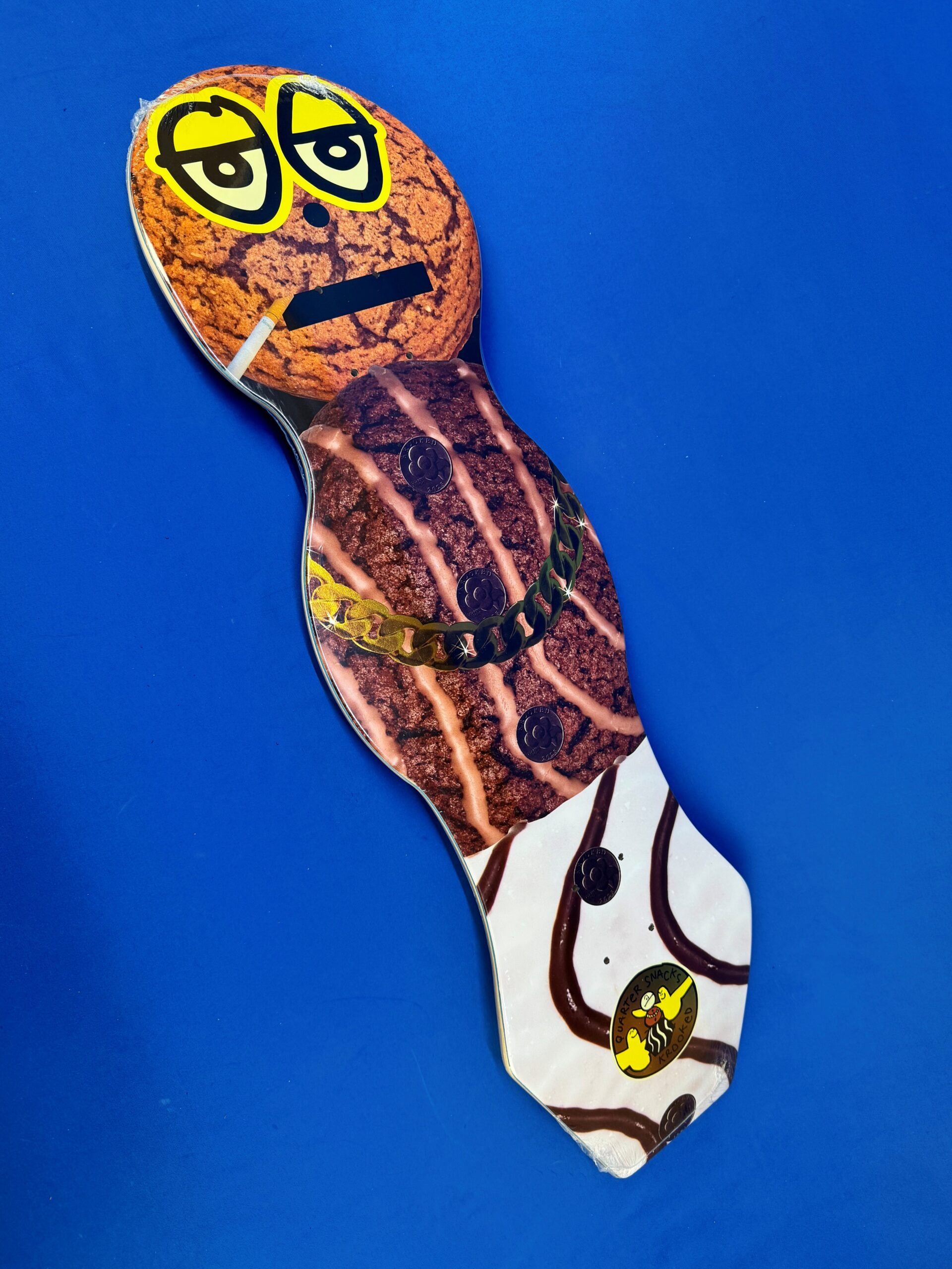 Krooked x Quartersnacks Snackman Cruiser Deck