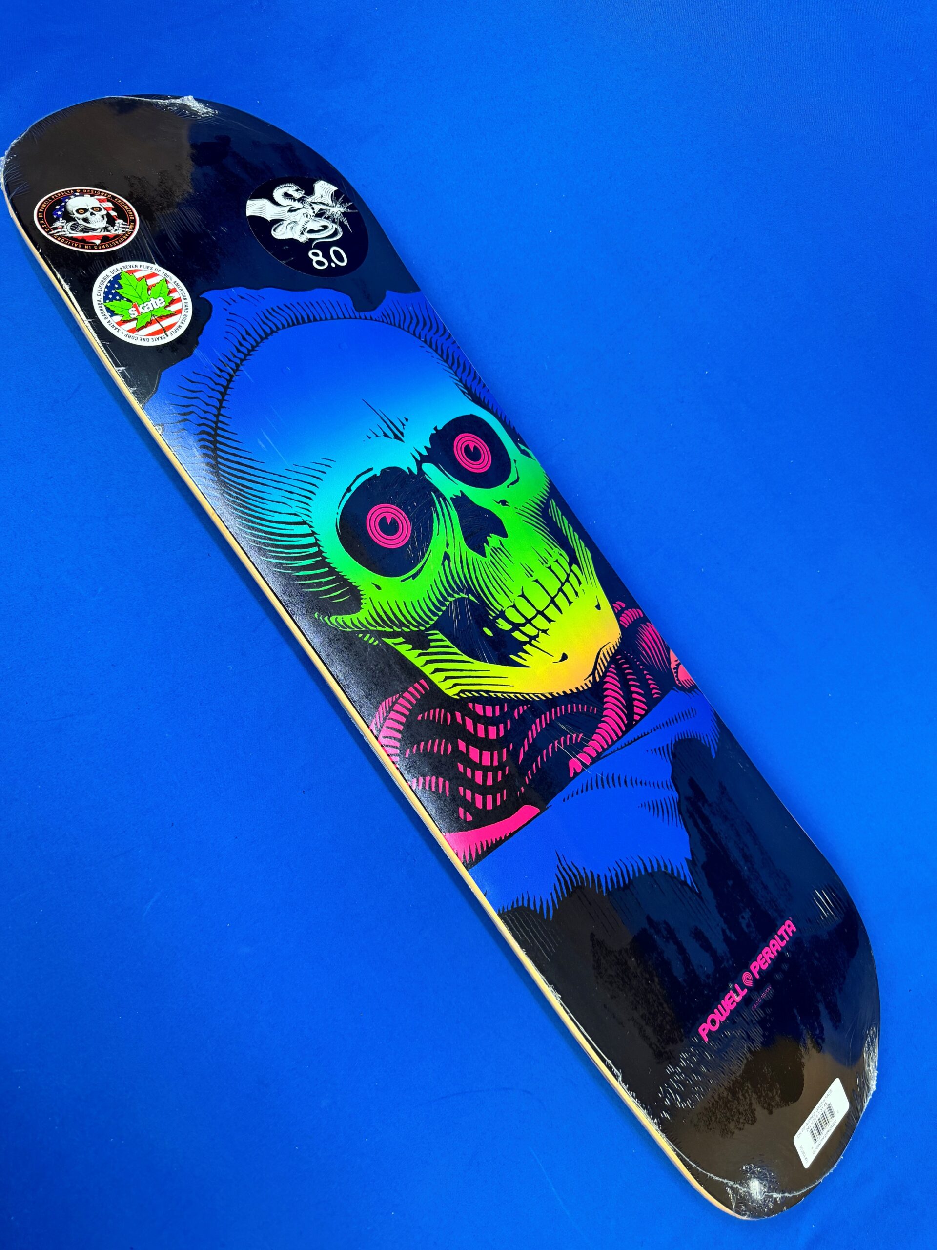 Powell Peralta Ripper Green Fade Skateboard Deck – Shape 242