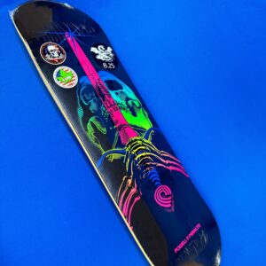 Powell Peralta Skull & Sword Skateboard Deck Green Fade – Shape 243