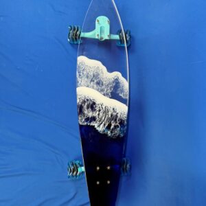 Acrylic Resin Wave Ghost Longboard
