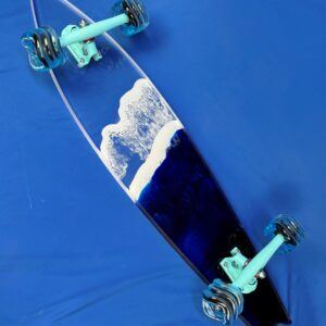 Acrylic Resin Wave Ghost Longboard