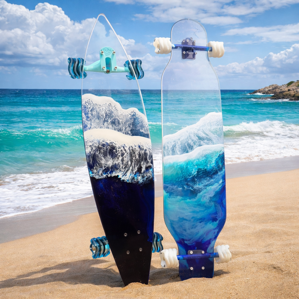 Acrylic Resin Wave Ghost Board