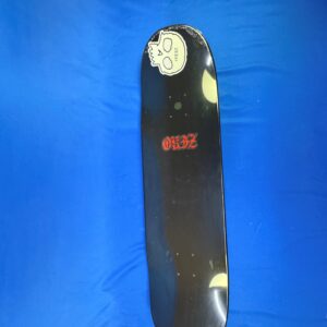 Zero Single Skull Red Stained Glass Skateboard Deck