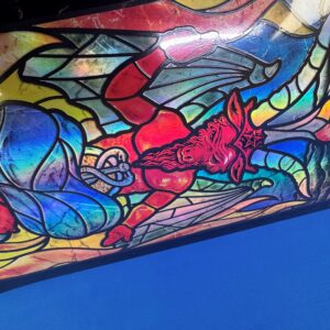 Zero Stained Glass Burman Baphomet 8.5