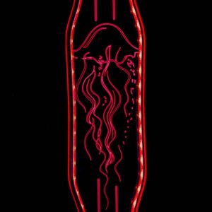 Kids Jellyfish LED Longboard – 32″ LED Light-Up Board