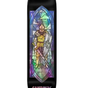 Zero Stained Glass Sandoval Knight Skateboard Deck – 8.25